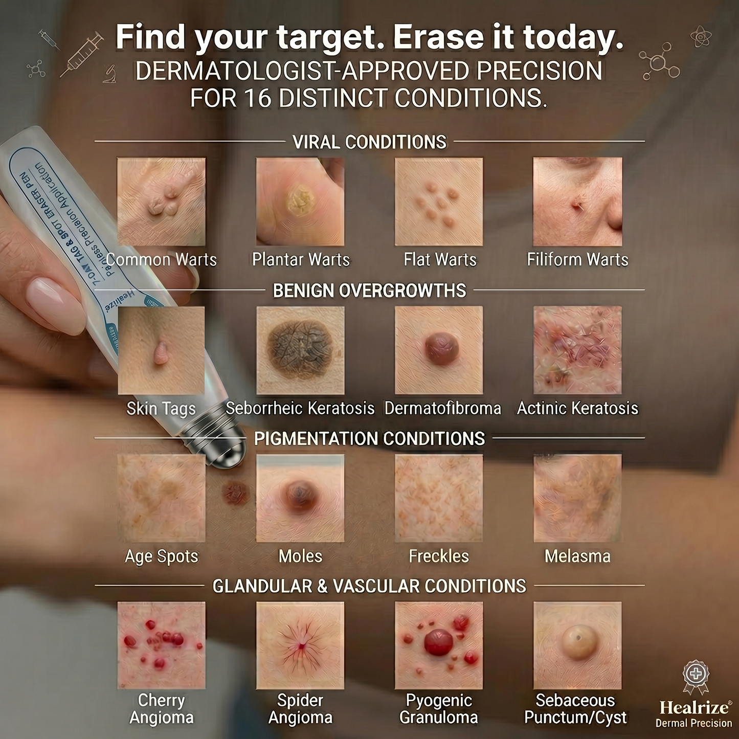 𝐏𝐡𝐚𝐫𝐦𝐚𝐜𝐢𝐬𝐭 𝐑𝐞𝐜𝐨𝐦𝐦𝐞𝐧𝐝𝐞𝐝 ✏️✅ 𝐇𝐞𝐚𝒍𝒓𝒊𝒛𝗲® 𝟳-𝗗𝐚𝐲 𝐓𝐚𝐠 & 𝐒𝒑𝒐𝒕 𝑬𝒓𝒂𝒔𝒆𝒓 🪄 (𝒁𝒆𝒓𝒐𝗣𝗮𝗶𝗻, 𝗭𝗲𝗿𝗼 𝗦𝗰𝗮𝗿𝘀 𝗥𝗼𝗹𝗹𝗲𝗿𝗯𝗮𝗹𝗹) 👩‍⚕️